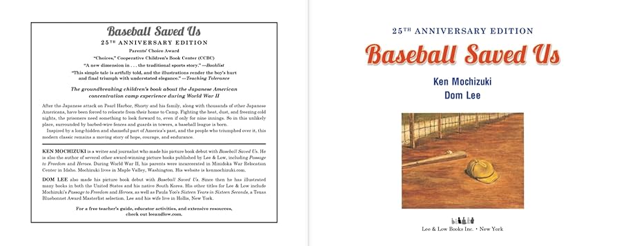 Baseball Saved Us: 25th Anniversary Edition: Ken Mochizuki